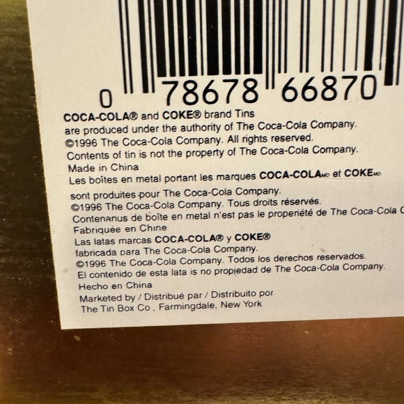 Vintage Coca Cola Vintage Toy Truck - Yellow and Red - Picture 5 of 5